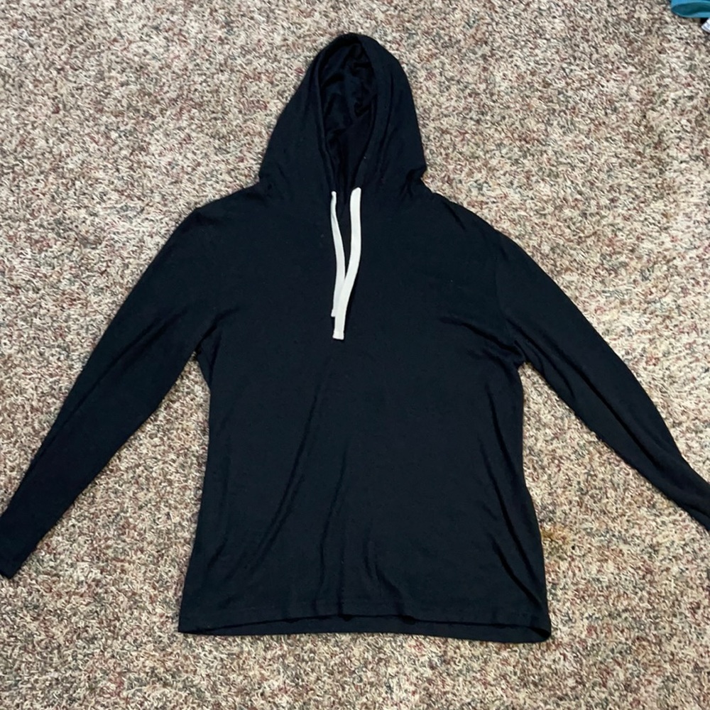 Zyia black boyfriend lounge hoodie